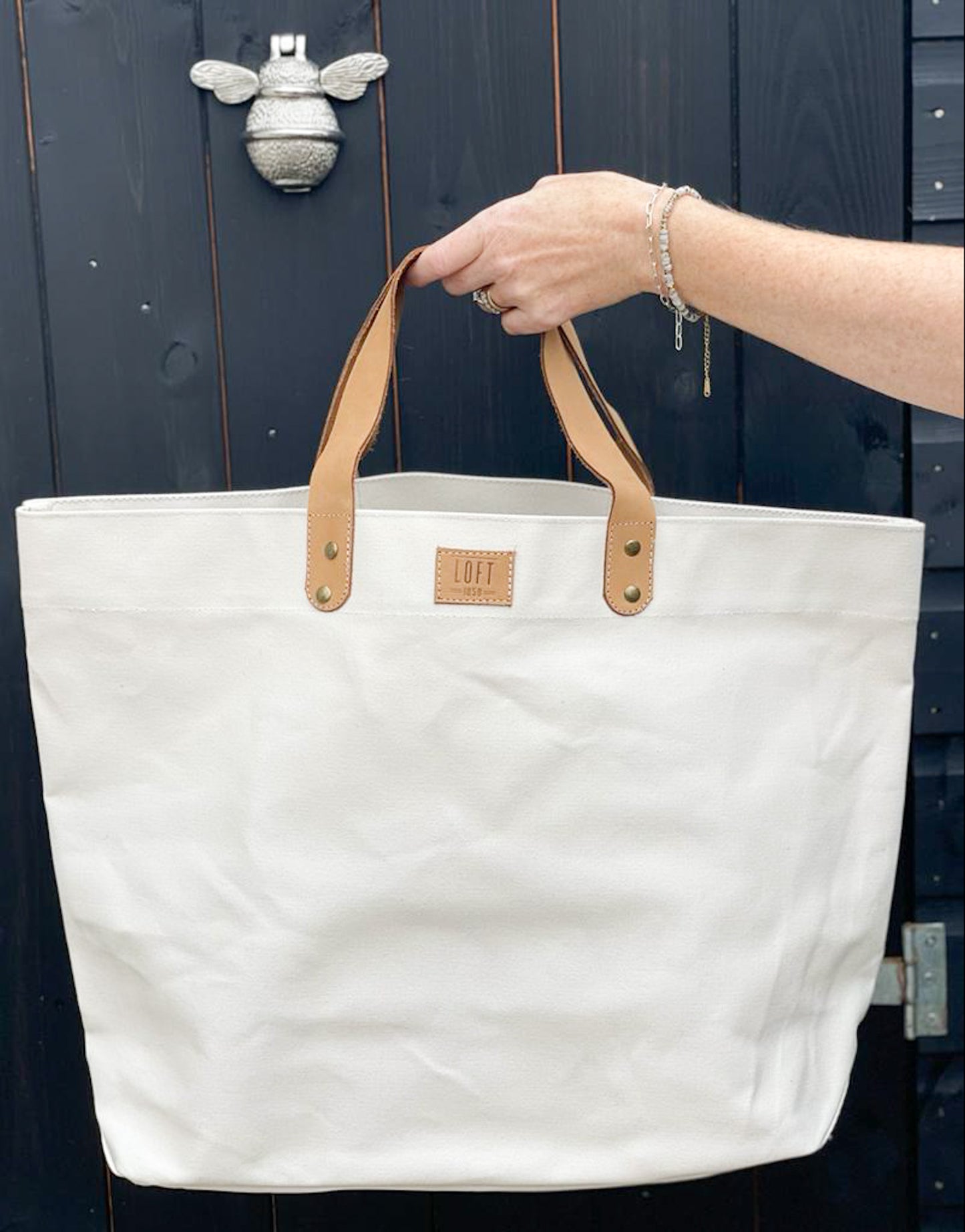 Large Canvas Tote Bag